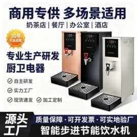 吧台机商用饮水机开水机跨境开水器大容量吧台用校园用餐厅用