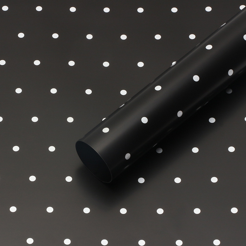 Roland Little Dots Ouya Paper Papel de envolver de flores Diy Regalo Bronceado Ramo de flores Papel de flores Material de floristería