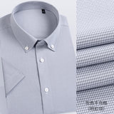 Áo thun nam tay ngắn họa tiết răng sói màu xám - cổ cài khuy nổi