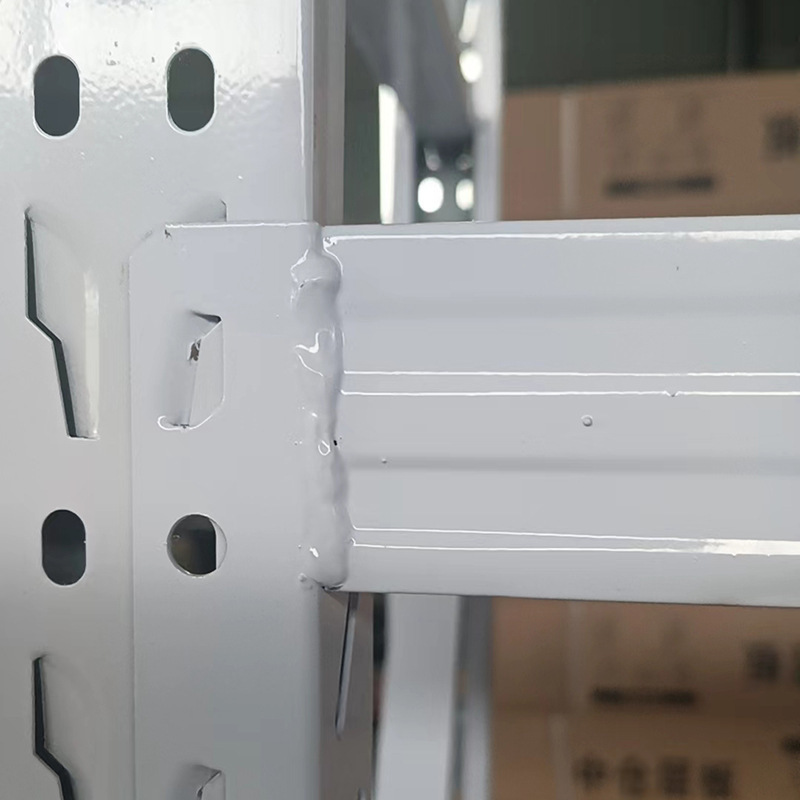 スーパーマーケットの倉庫多層床から天井までのアングルスチール棚産業工場の保管ラック自由な組み合わせオフィスホーム棚|undefined