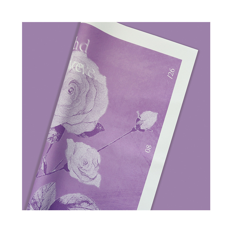 Huaxi Rose Story Papel de embalaje Ramo Papel de embalaje Impermeable Material de papel de embalaje Material de floristería Ramo de flores Papel de embalaje