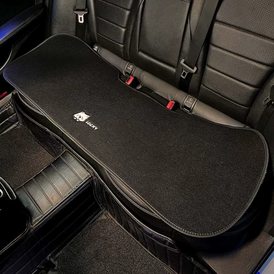 seat cushion, suitable for all | Seat cushion, seat cover - suitable-for-all-seasonswest-highland-bowtie-puppy-black-rear-seat-cushion-single-piece