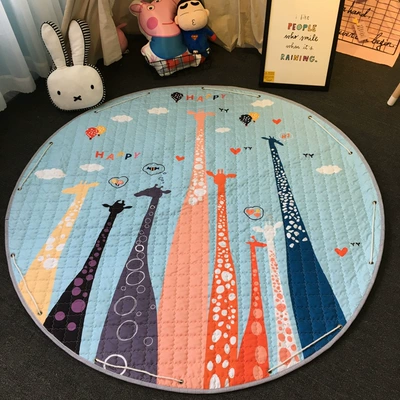 Climbing Mat Storage Bag: Avtomobil döşəmə paspasları - giraffe-collection-diameter-15m-thickness-1cm