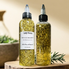 越境販売専用 ヘアケア ローズマリー ハーブ植物精油 ヘアオイル 長持ちする天然香料配合 ヘアオイル