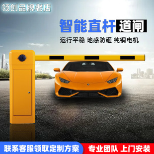 Parking Road Gate Fence Pole Community Gate Parking Railing Landing Pole Lift Straight Pole Barrier Gate Wireless Remote Control