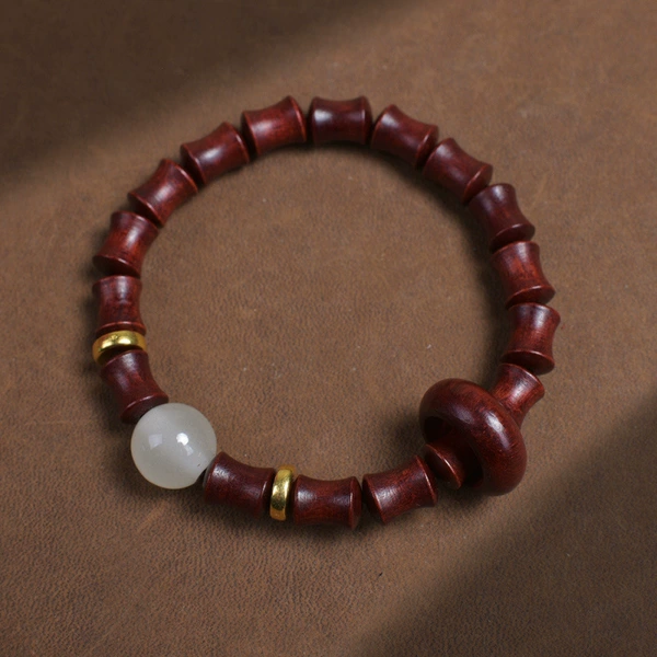 Blood Sandalwood 8*10mm Bamboo Festival [Eternal Night Style]