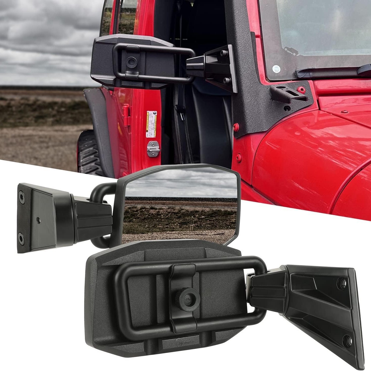 El comercio electrónico transfronterizo FLYQUICK Ji. Espejo retrovisor del lado del reflector del espejo retrovisor del coche de la PU