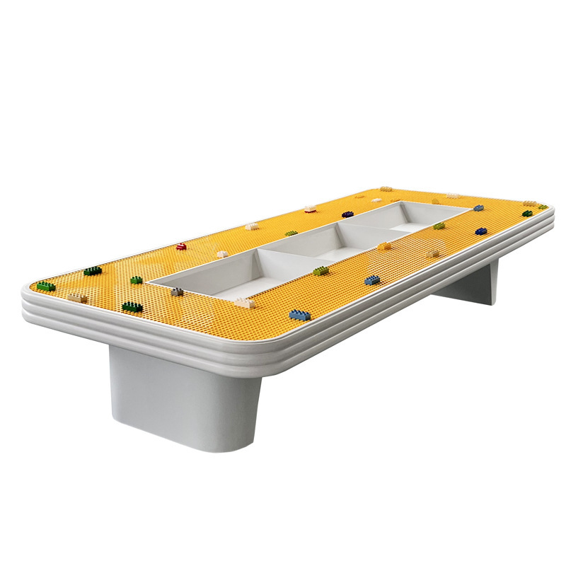 Multifunctional Building Block Table Compatible with Large Block Toys, Large Game Table, Environmentally Friendly, Customized for Children's Rooms