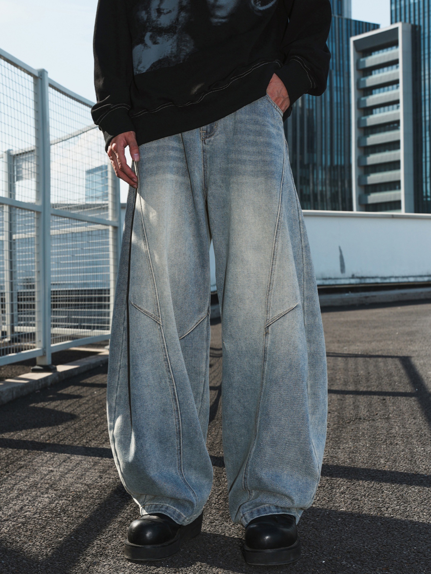 Vintage jeans erkak qush jeans yangi jeans