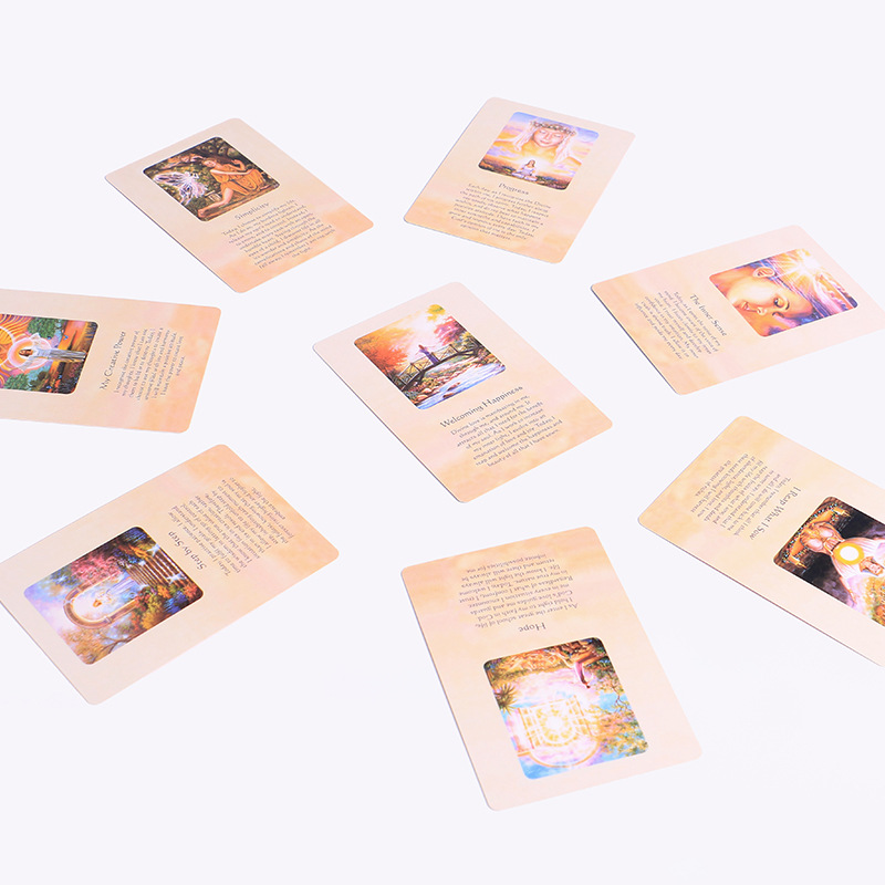 Cartas oráculo messages of life jogo de cartas para jogos de tabuleiro_voghion.com