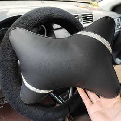 pillow leather Korean fashion car – Headrest