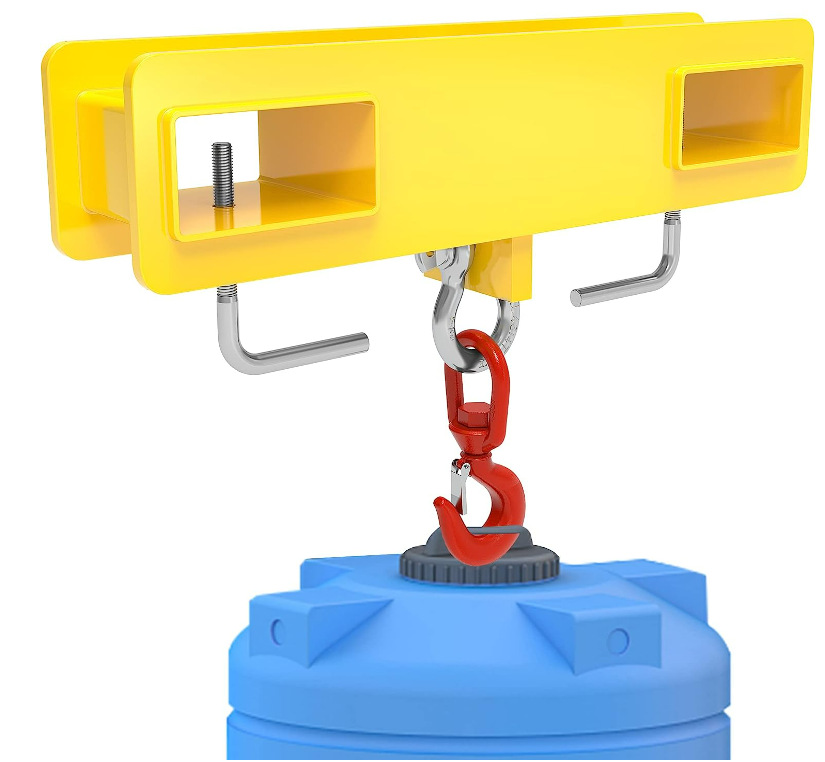 北美跨境电商热销 叉车起重钩2吨容量 叉车移动起重机吊钩 叉车起
