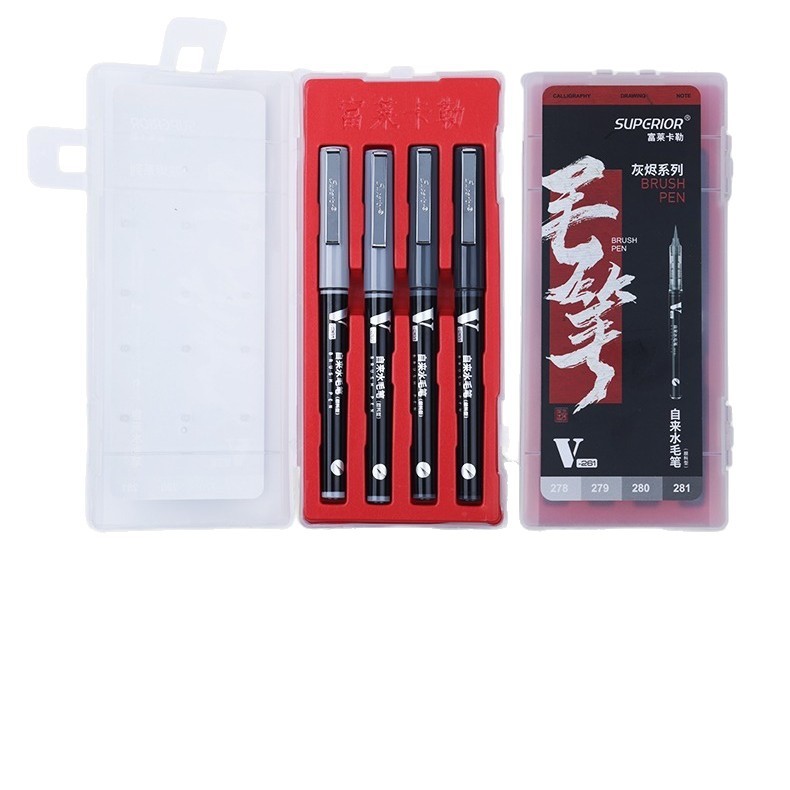 Xiupu Fule Caler Crect Cocha para el examen de ingreso, un pincel de escritura chino especial para bocetos, un pincel de escritura de sutra de cabeza suave