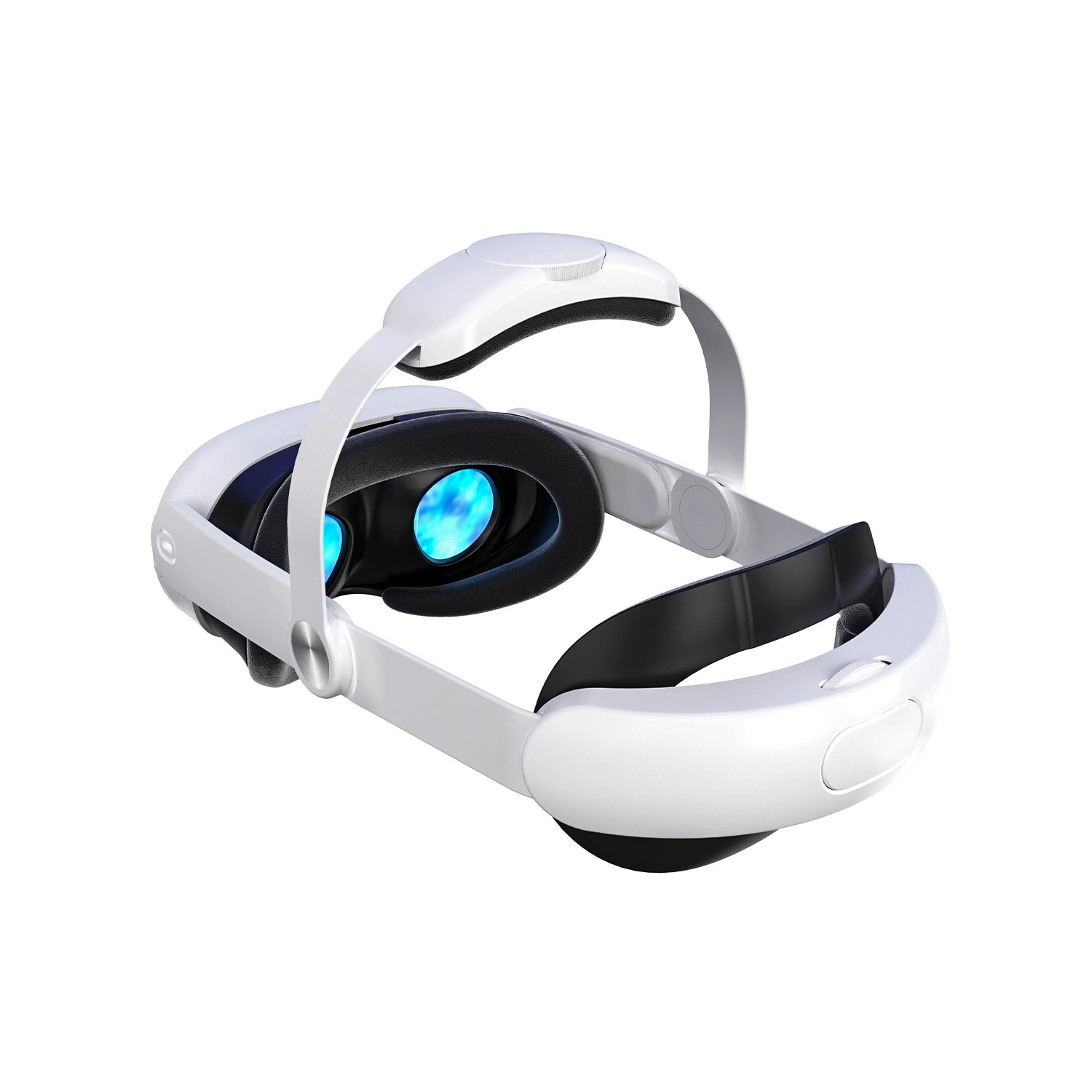 Новое зарядное устройство для Meta Quest3s с головкой наушника, сжатие одним кликом, аккумулятор 8000 мАч, аксессуары для VR