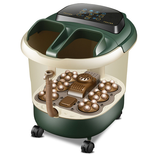 Foot bath basin new gift wholesale fully automatic foot soaking basin foot washing basin home use electric massage heating foot bath tub drop shipping