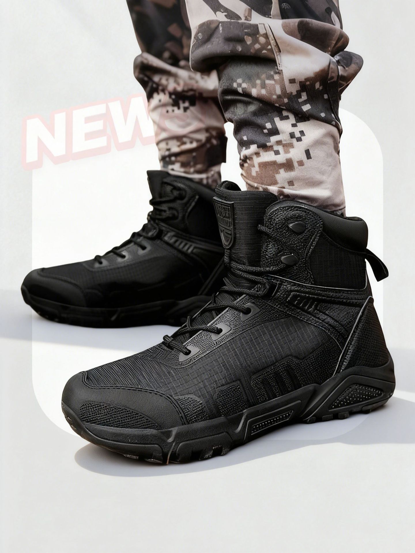 Botas de campo de tropas especiales rusas, botas de entrenamiento en el desierto, deportes al aire libre, zapatos de montaña, botas militares