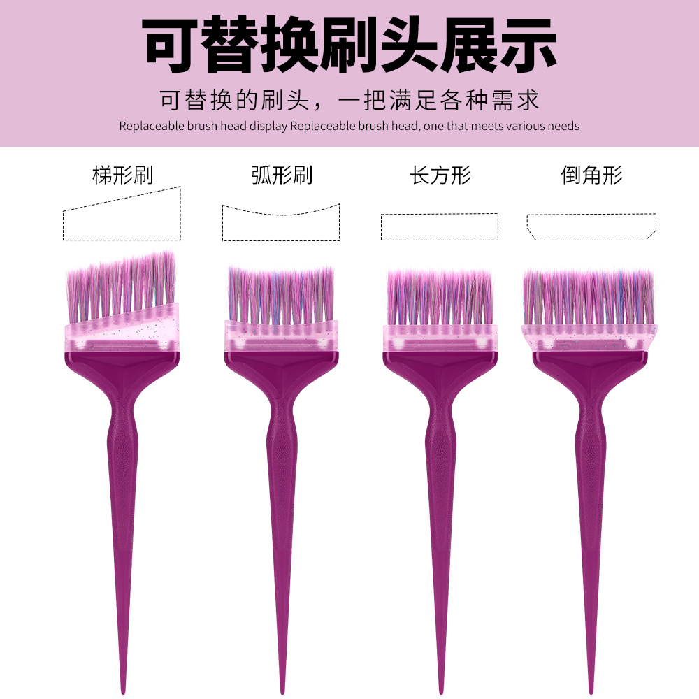 Cepillo para Tinte de Cabello para Peluquería