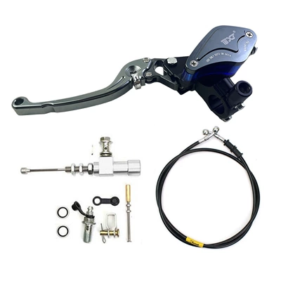CNC motorcycle accessories cable | Other brake systems - titanium-color-maple-leaf-hydraulic-clutch