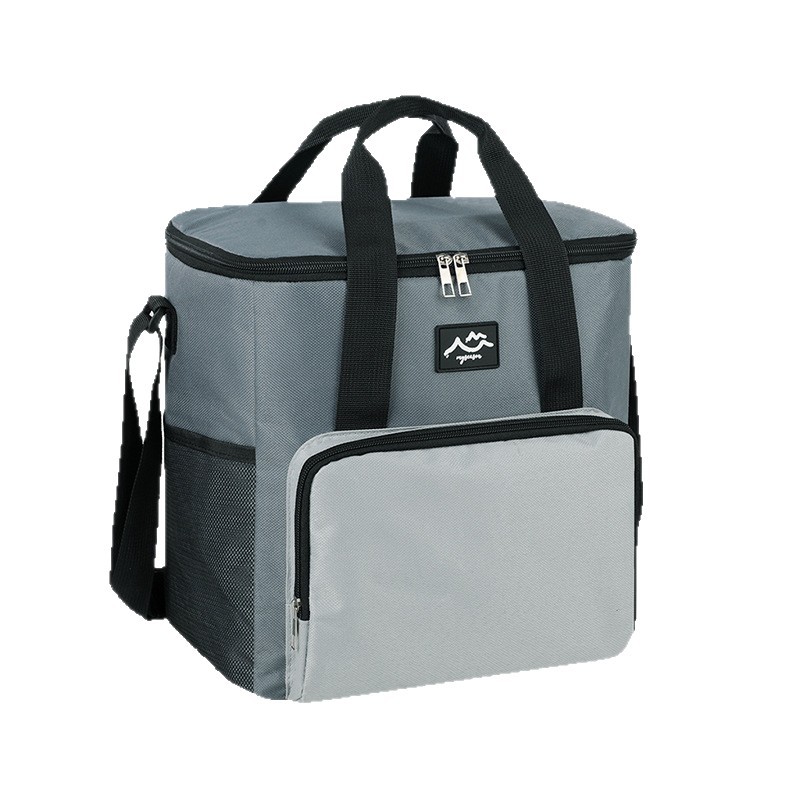 Bolsa aislante portátil transfronteriza, bolsa de picnic al aire libre, bandolera de gran capacidad, bolsa de hielo, bolsa de almuerzo, bolsa de almuerzo, trabajo con comida, conservación fresca