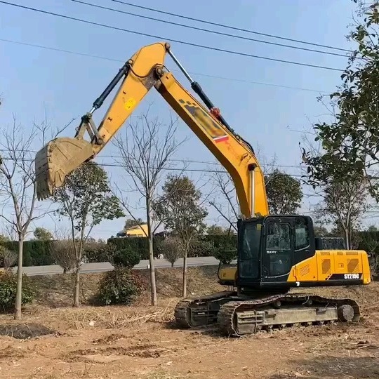 中型履带挖掘机SY205C-S建筑挖掘机械