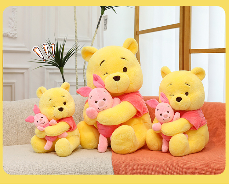 Plush Winnie the Pooh Doll for Sleeping, Pillow, Bed Companion, Stuffed Winnie the Pooh Doll