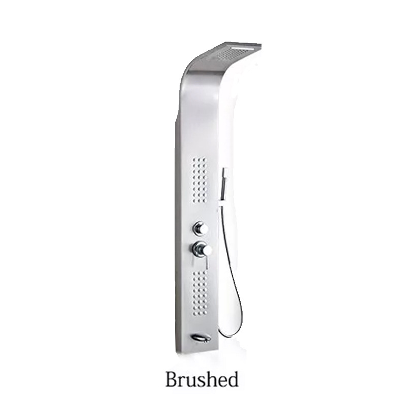 Pantalla inteligente de control de temperatura Pantalla de ducha multi-boquilla presurizada Pantalla de ducha de baño Pantalla de ducha de luz LED