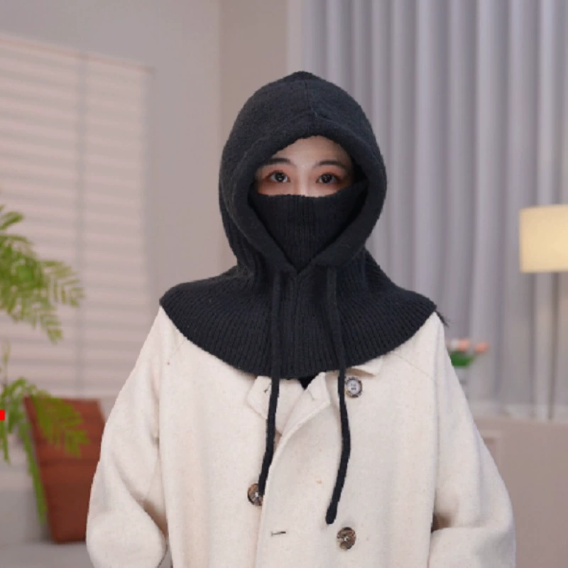  knitted winter mask keep warm earmuffs, корейский стиль