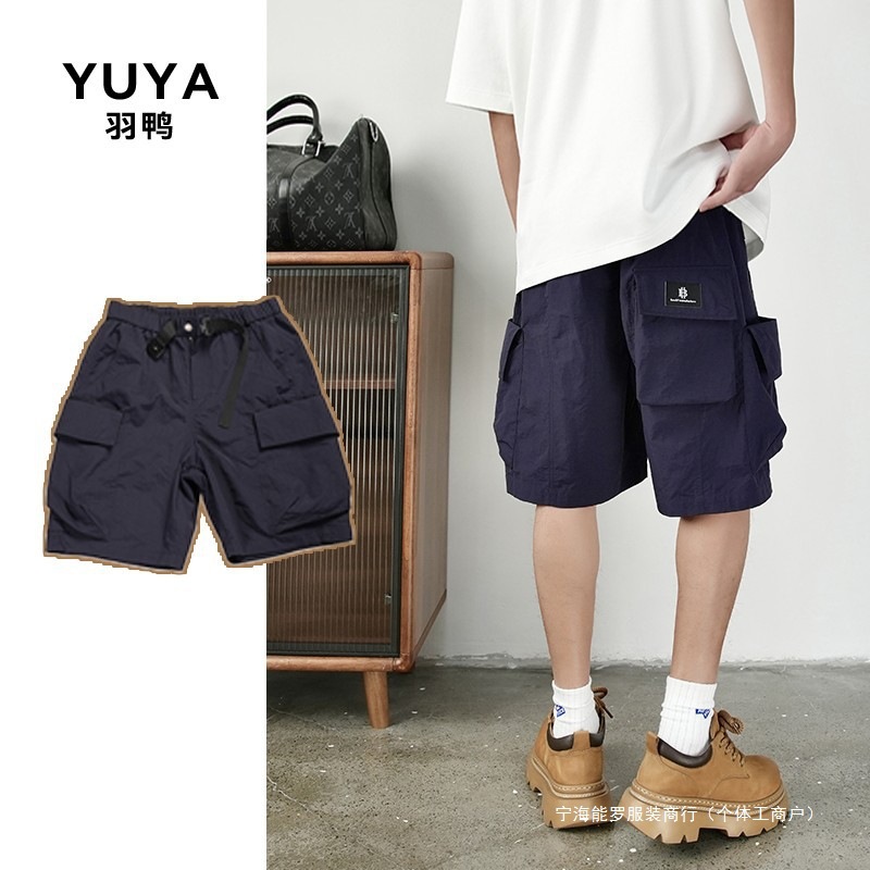 Summer New Men's Shorts for Outdoor Wear, Five-Point Shorts, Men's Summer Pants, Cargo Style, Short Men's Shorts