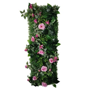 Cross-Border 40*120cm Home Decoration Plant Wall Garden Wall Artificial Turf Artificial Turf DIY Decoration