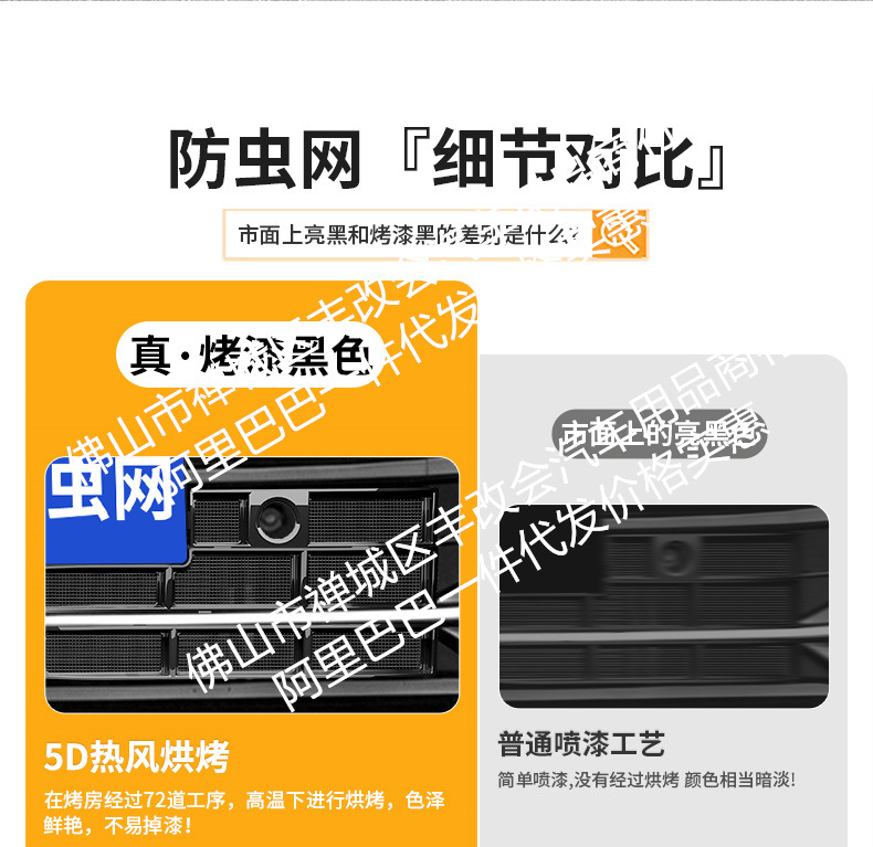 Suitable for Volkswagen Magotan B9 Integrated Welded Car Insect-Proof Net Front Grille, Special Modified Car Accessories