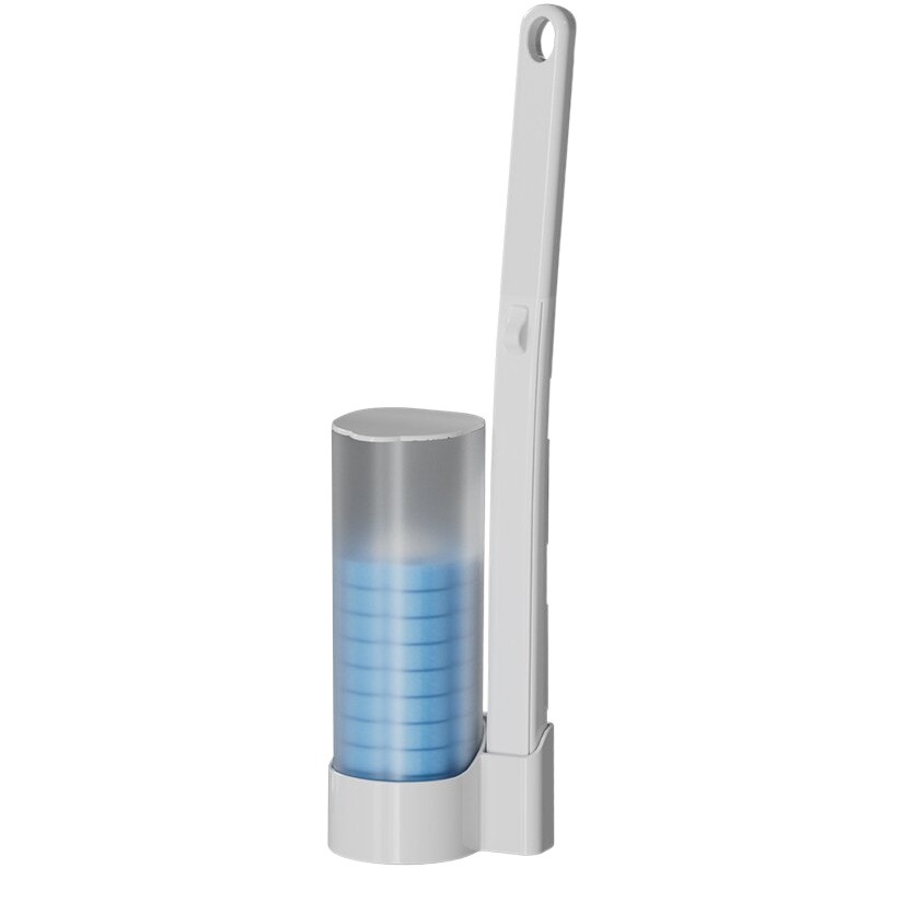 Cross-Border Bulk Customization of Disposable Toilet Brush Combo Sets, No-Drill, No Dead Corners, Sterile Toilet Brushes for Bathrooms