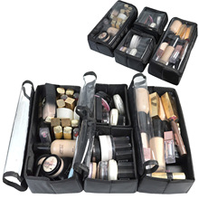 化妆箱收纳包内胆包行李箱内衬分隔包内隔板化妆师跟妆整理化妆包