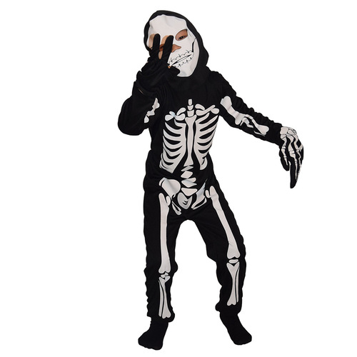 Halloween children's skeleton costume skeleton ghost cosplay costume cosplay theme dance ghost costume jumpsuit