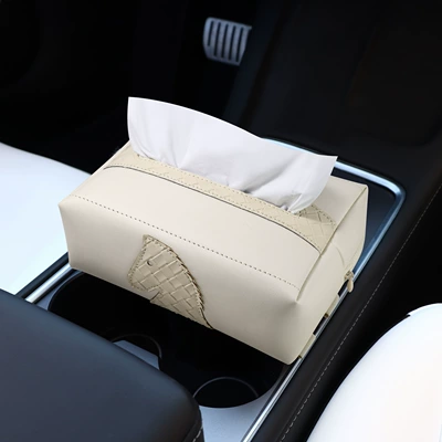 Year of the Horse Car Tissue Car tissue box/set - lucky-horsebraided-patternapricot
