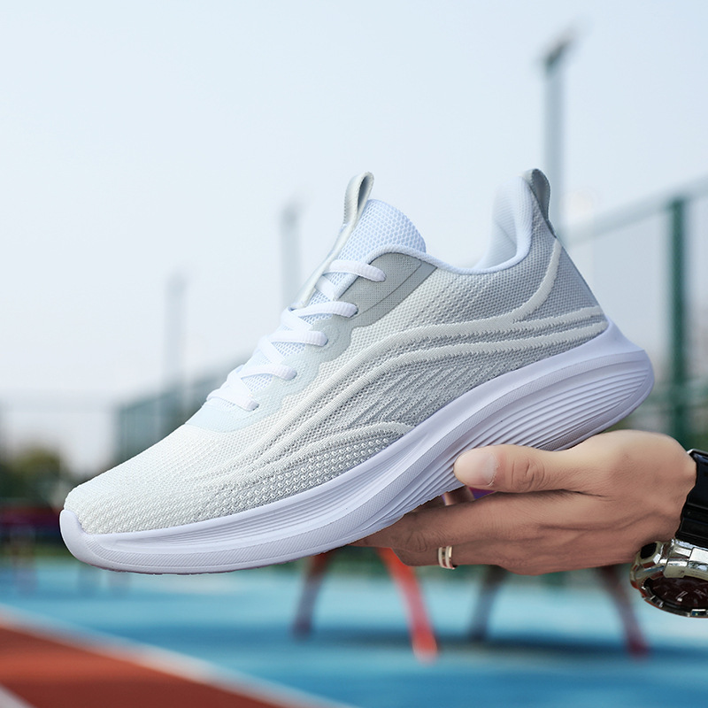 Zapatos de madres de mediana edad zapatos deportivos de moda zapatos casuales ligeros zapatos de malla transpirables zapatos de mujer