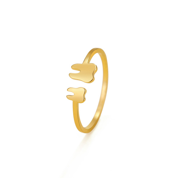 cute fashionable ring stainless steel for men and women