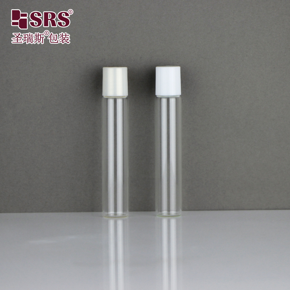 厂家现货精油瓶 8ml香水瓶 钢珠塑盖滚珠走珠瓶 化妆品包装不漏液