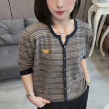 抖音爆款女士长袖新款妈妈中年宽松高档小衫中年人女士t恤长袖