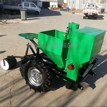 手扶拖拉机带土豆种植机单垄2CM土豆种植机土豆马铃薯播种覆膜机