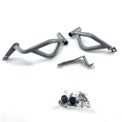 Lower Protective Bars, Anti-Fall, Motorcycle bumper - wuji-ds625x-lower-guard-painted-silver-export-quality-can-match-the-original-car-lower-guard