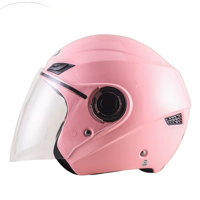 Motosiklet dəbilqələri: men and women, cute and warm - pink