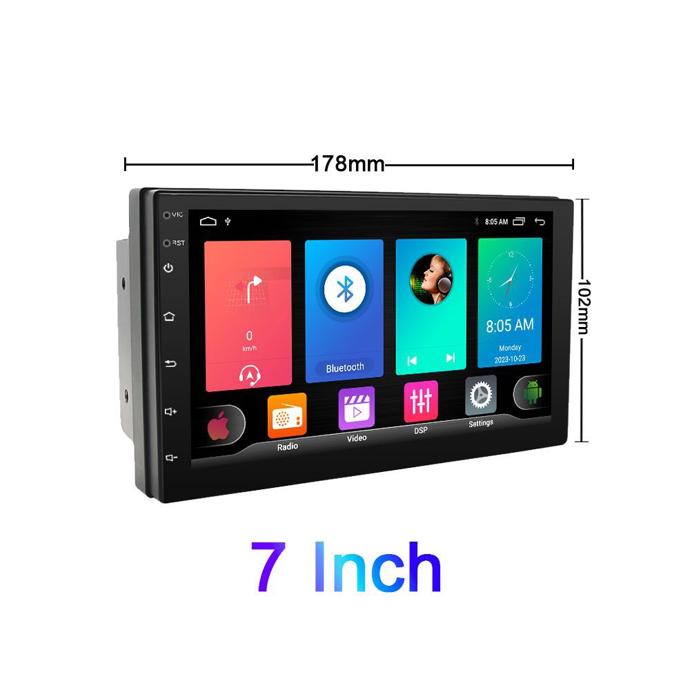 Transfronterizo MTK 7 pulgadas para automóvil GPS Android Navegación universal Máquina todo en uno Imagen de marcha atrás Carplay Navegación para automóvil