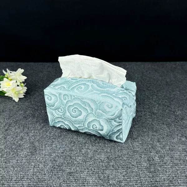 Azure colored paper, wipes