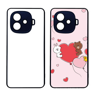 Suitable for Iqoo Z9 Turbo Aluminum Phone Case Sublimation Tpu Semi-Finished Blank Material Creative DIY