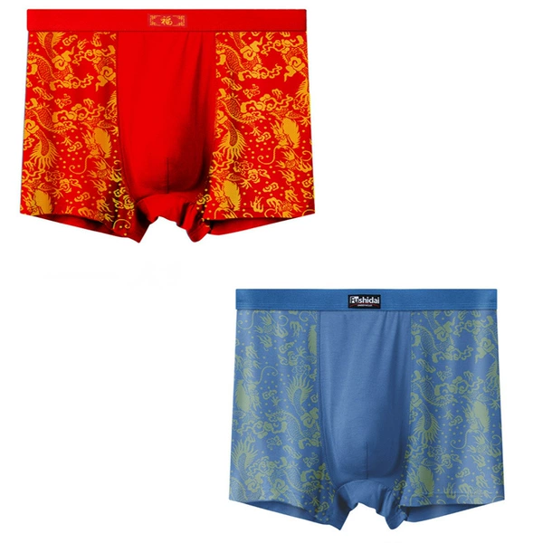 Big red + sky blue