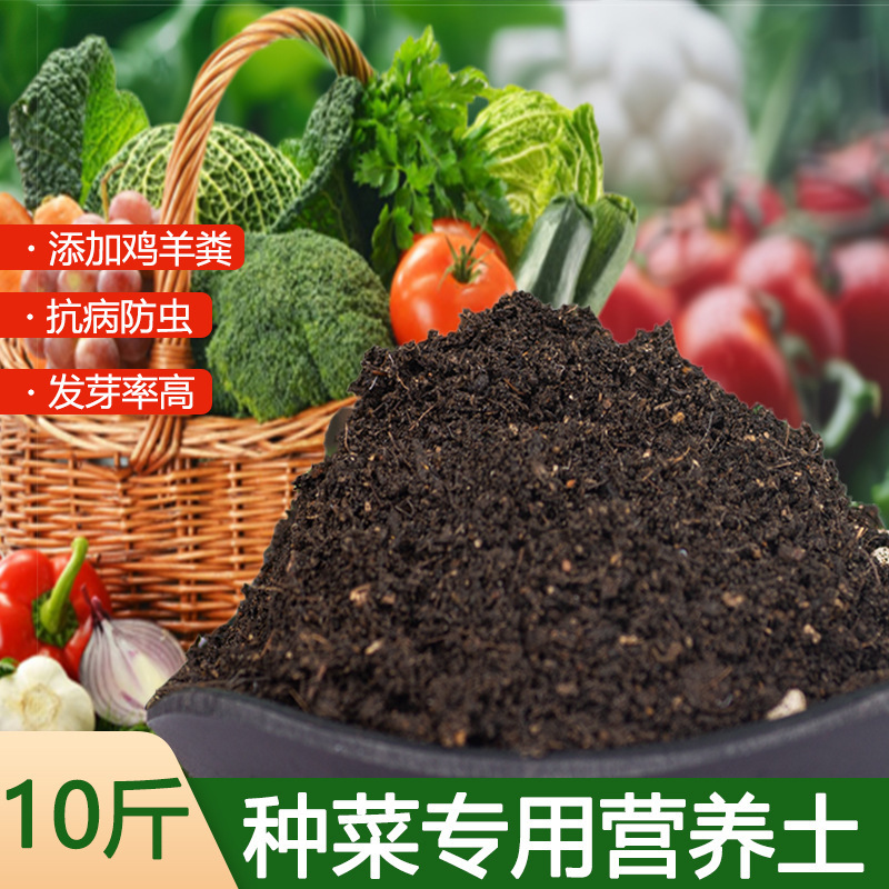 营养土通用型养花土专用种菜绿植花土疏松透气育苗家用盆栽种花土|undefined