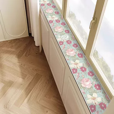 Bay Window Mat, Waterproof and | Avtomobil döşəmə paspasları - whispering-flowers-20x100cm