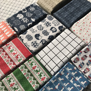 Japanese-Style Cotton and Linen Desk Computer Desk Cloth Ins-Style Student Dormitory Bedroom Rectangular Fabric Japanese Retro Fabric