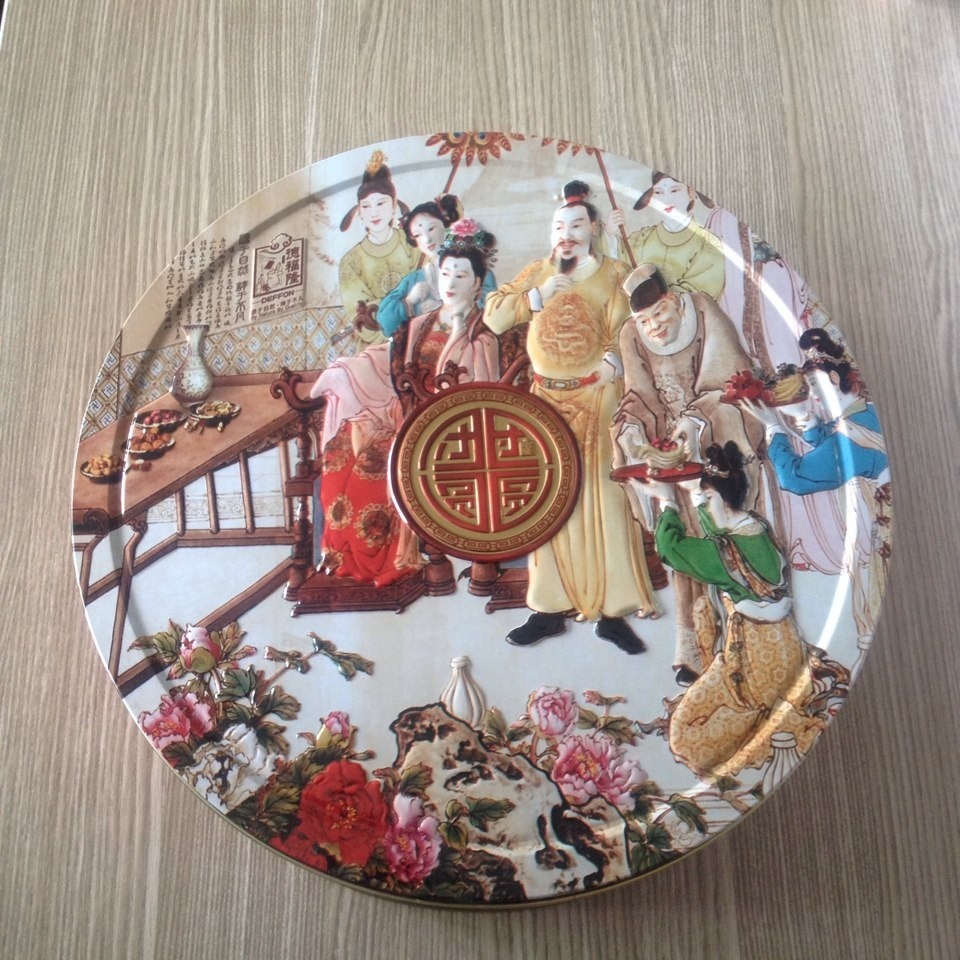 源头厂家 优惠供应精美马口铁圆罐月饼盒质量保证价格优惠ML-269D