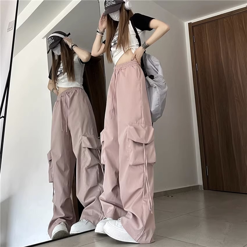 Women's Daily Casual Streetwear Solid Color Full Length Casual Pants display picture 3